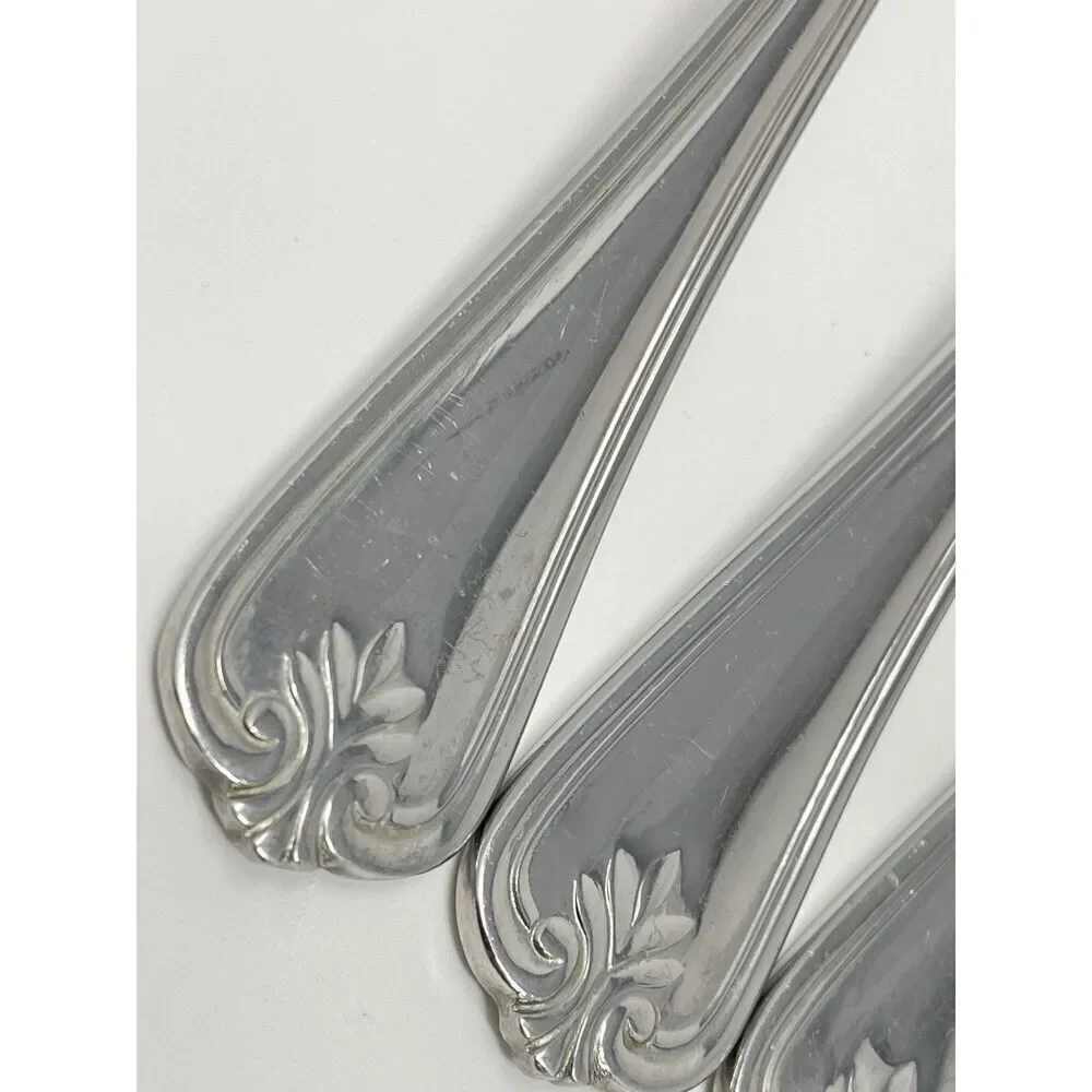 Lenox BUTLERS GOURMET Stainless Flatware 18/8 Dinner Forks 8 1/4
